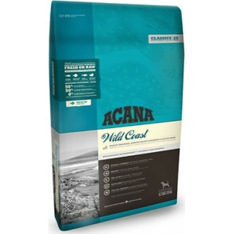 Acana Wild Coast 9.7kg Grain Free Dry Dog Food with Salmon / Fish
